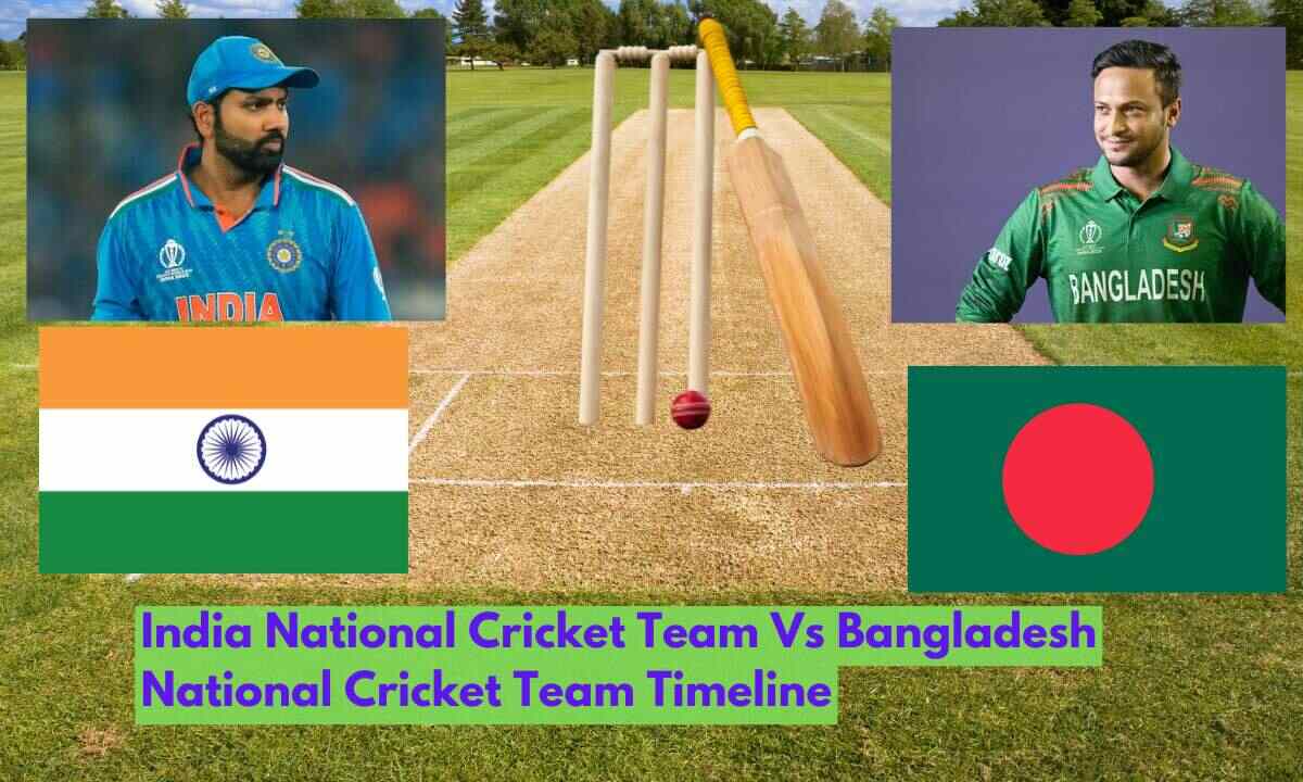 India National Cricket Team Vs Bangladesh National Cricket Team Timeline